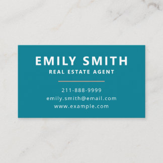 Fresh & Modern Real Estate Agent Realtor QR-code Visitekaartje
