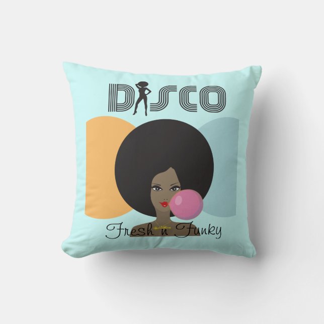 Fresh n Funky Disco pillow Kussen (Voorkant)