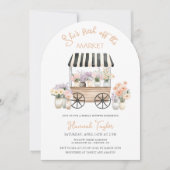 Fresh Off The Market Bloemenkar Vrijgezellenfeest Kaart (Voorkant)