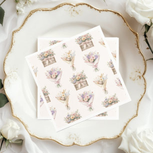 Fresh Off the Market Boeket Vrijgezellenfeest Servet