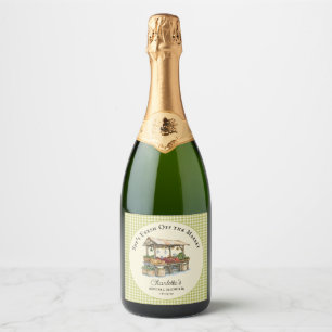 Fresh Off the Market Boerenmarkt Bruidsdouche Sparkling Wijnetiket