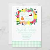 Fresh Off The Market Bridal Shower Kaart (Voorkant)