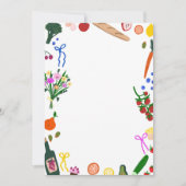 FRESH OFF THE MARKET Cute Custom Bridal Shower Bedankkaart (Voorkant)