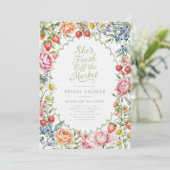 Fresh Off the Market Vrijgezellenfeest voor boeren Kaart (Staand voorkant)