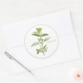 FRESH OREGANO Grote ronde Stickers (Envelop)