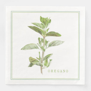 FRESH OREGANO Serviettes en papier standard pour d
