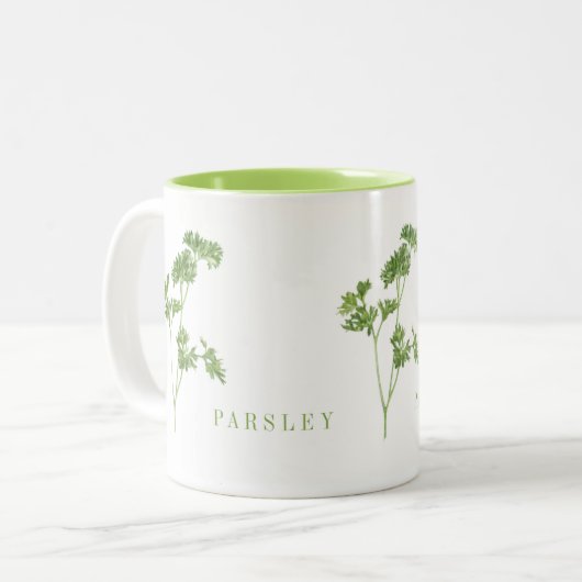 FRESH PARSLEY Limoen Two-Tone Mok (Voorkant links)