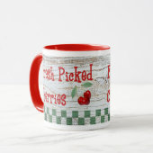 Fresh Picked Cherries Mok (Voorkant links)