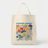 Fresh Picks Tas – Custom Farmers Market Bag (Voorkant)