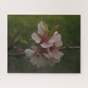 Fresh Pink Cherry Blossom Spring Floral Foto Legpuzzel