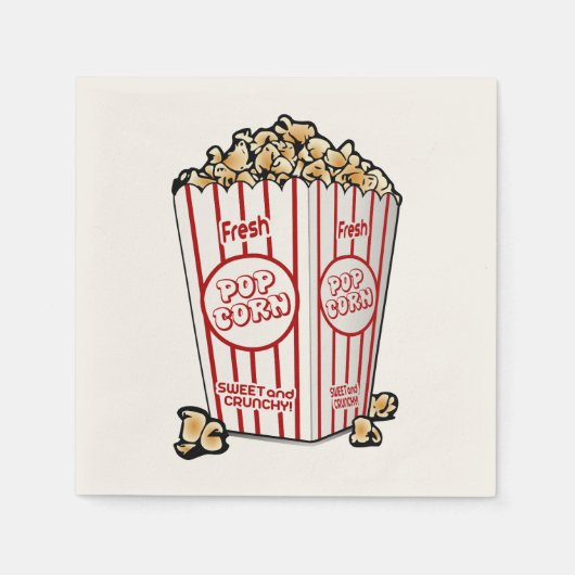 Fresh Popcorn Servetten (Voorkant)