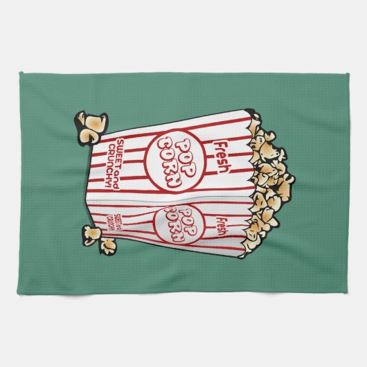 Fresh Popcorn Theedoek (Horizontaal)