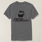 Fresh Pots Coffee T-shirt (Design voorkant)
