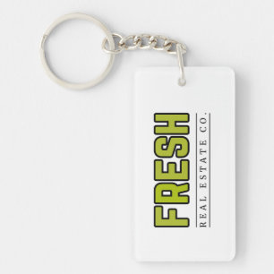 FRESH rechthoekige sleutelhanger