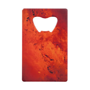 Fresh Red Hot Lava Kredietkaart Flessenopener