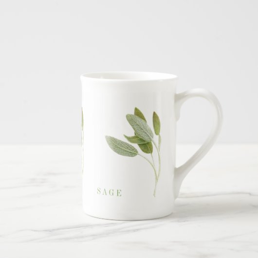 FRESH SAGE Bone China Mok (Rechts)