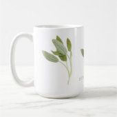 FRESH SAGE Tall White Mok (Links)