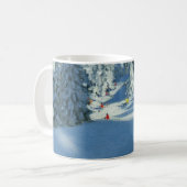 Fresh Snow Morzine France Koffiemok (Voorkant links)