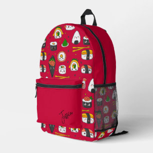 Fresh Sushi Bedrukte Rugzak