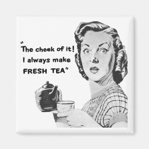 Fresh Tea Kitchen Magnet ( Adverteren) Magneet