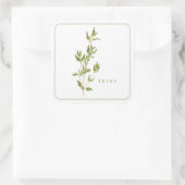 FRESH THYME Grote Vierkante Stickers (Tas)