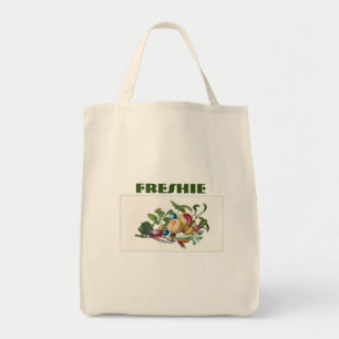 "Freshie" Canvas tas - Groenten en fruit Design