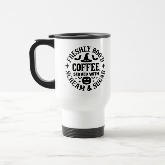 Freshly Boo’d Coffee Served with Scream & Sugar Reisbeker (Links)
