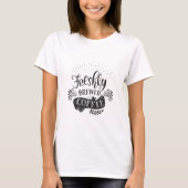 Freshly Brewed Coffee T-shirt (Voorkant)
