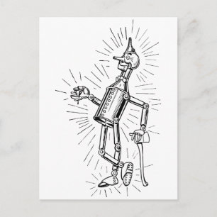 Freshly Oiled Tinman Briefkaart