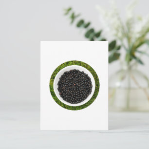 Freshly Picked Blackcurrants Briefkaart