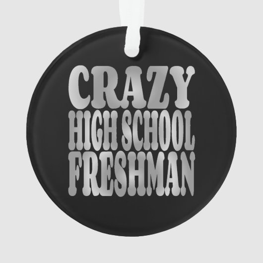 Freshman du lycée fou en argent (dos)