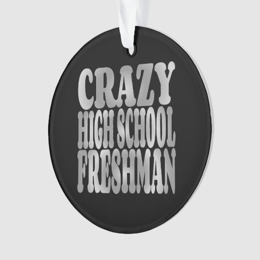 Freshman du lycée fou en argent (devant)