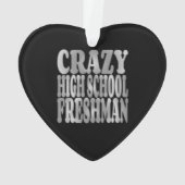 Freshman du lycée fou en argent (dos)