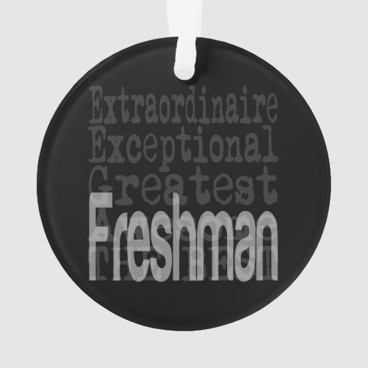 Freshman Extraordinaire (dos)