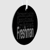 Freshman Extraordinaire Ornament (voorkant)