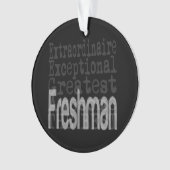 Freshman Extraordinaire Ornament (voorkant)
