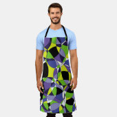 Freshness gekleurd abstract patternabstract, kunst schort (Gedragen)