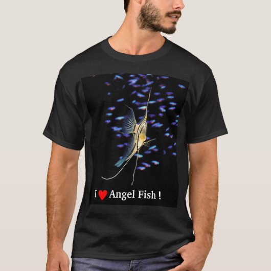 Freshwater Angel Fish T-shirt (Voorkant)