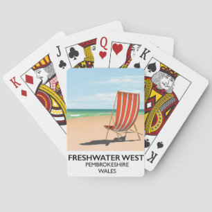 Freshwater West Pembrokeshire Wales Pokerkaarten
