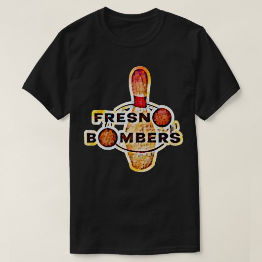 Fresno Bombers Bowling T-shirt (Design voorkant)