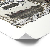 Fresno, CA Panoramic Map - 1901 Poster (Hoek)