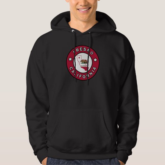 Fresno California Hoodie (Voorkant)