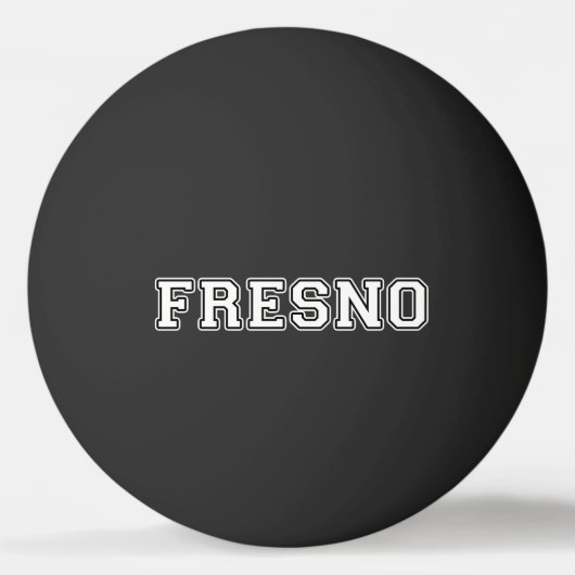 Fresno California Pingpongballen (Voorkant)