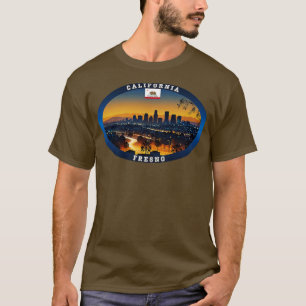 Fresno California Travel T-shirt