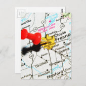 Fresno, Californië Briefkaart (Voorkant / Achterkant)