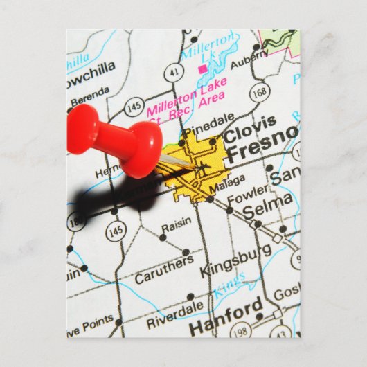 Fresno, Californië Briefkaart (Voorkant)