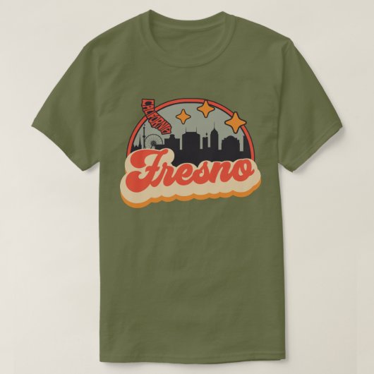 Fresno, Californië T-shirt (Design voorkant)