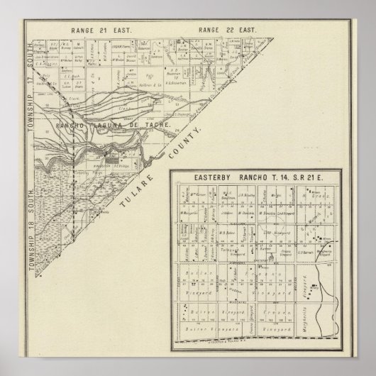 Fresno County, Californië 11 Poster (Voorkant)