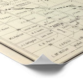 Fresno County, Californië 12 Poster (Hoek)