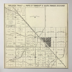Fresno County, Californië 16 Poster